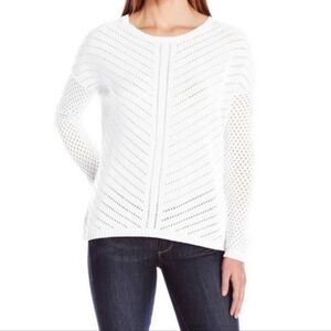 Prana Parker Open Knit Organic Cotton Sweater, Drop Shoulder, Size XL, EUC!